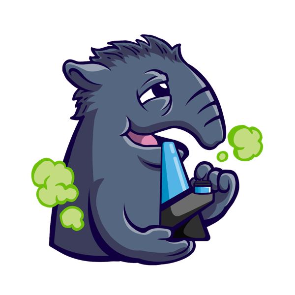 Tapir con la prensa